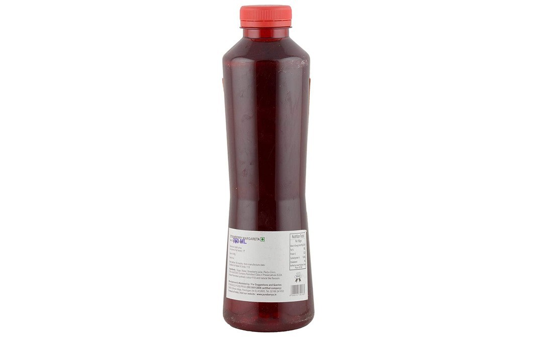 Pure Berry's Strawberry Margarita    Bottle  750 millilitre